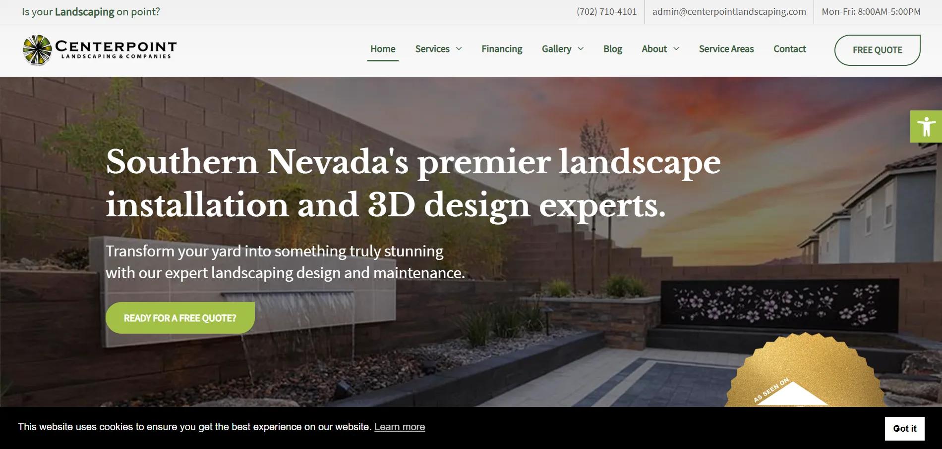 Center Point Landscaping case study