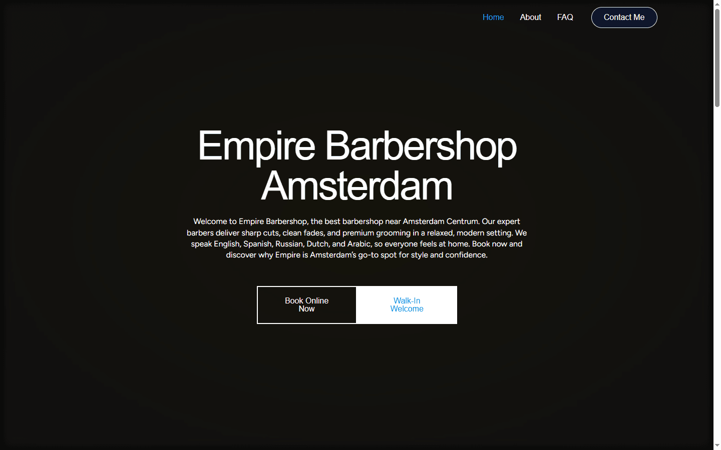 Empire Barbershop case study