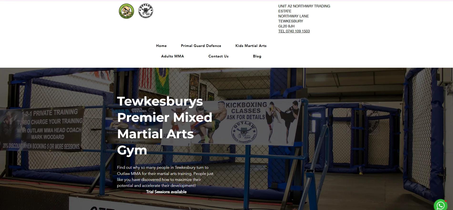 Tewkesbury Martial Arts case study