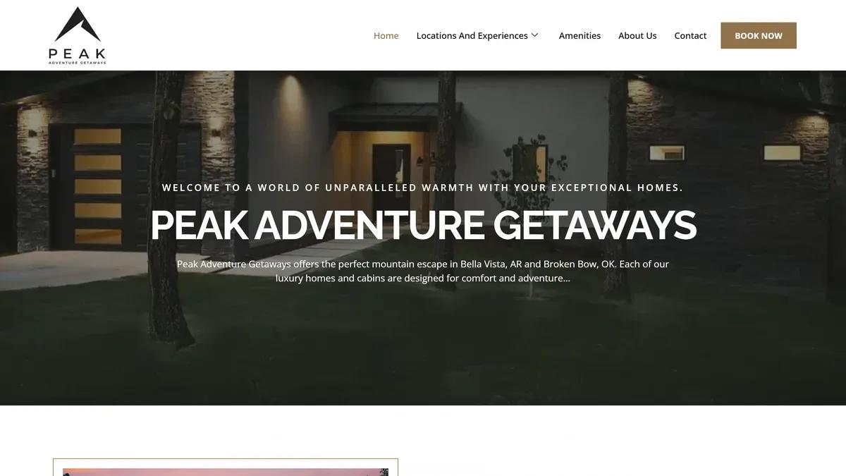 Peak Adventure Getaways case study